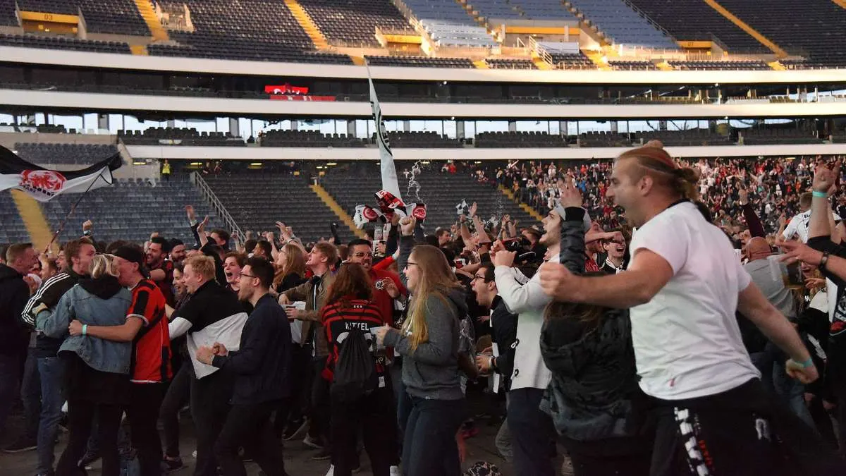 Eintracht Frankfurt Public Viewing
