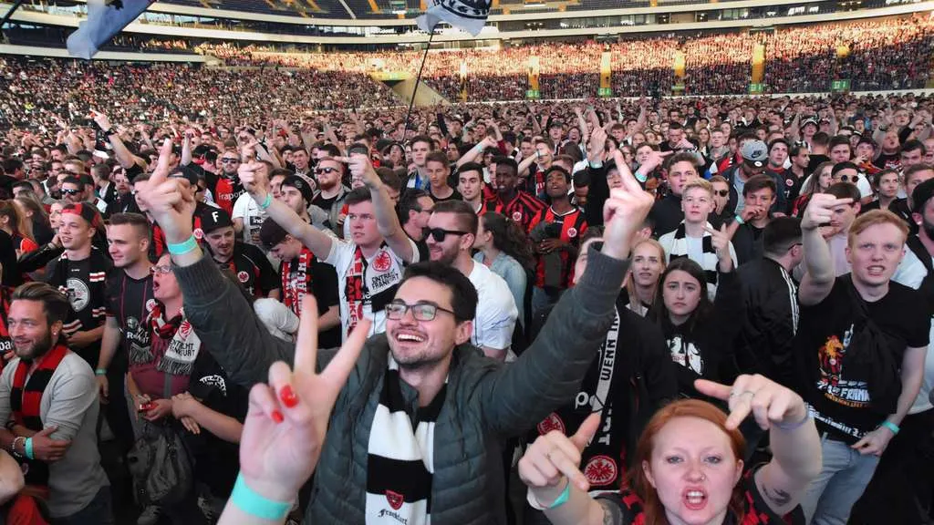 Eintracht Frankfurt Public Viewing