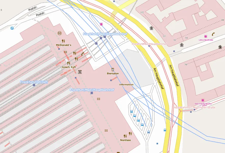 Frankfurt Hbf Plan