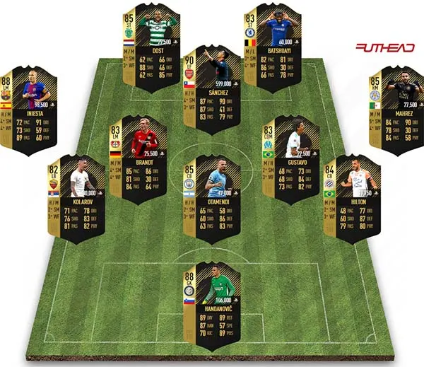 Totw 6 Fifa 18