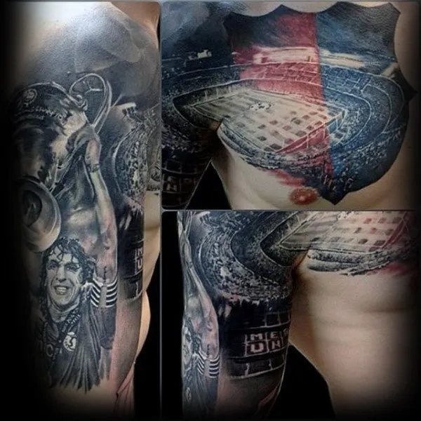Tattoo Fußball