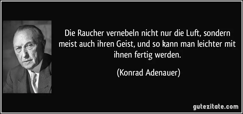 Zitate Rauchen